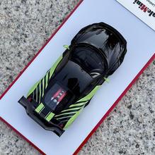 Load image into Gallery viewer, Scalemini 1:64 Black 458 LBWK Racing Sports Model Diecast Resin Car New