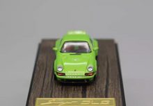 Load image into Gallery viewer, HKM 1:64 Green Singer DLS 911 964 Racing Sports Model Diecast Metal Car New