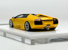 Load image into Gallery viewer, 1:64 CL Yellow Murcielago Roadster Convertible Model Diecast Resin Car New Collection