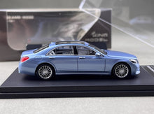 Load image into Gallery viewer, King 1:64 Blue AMG S65 W222 Luxury Sedan Sports Model Diecast Metal Car New Collection