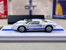 Load image into Gallery viewer, FY 1:64 White GT40 MK1 MK2 Coupe Racing Sports Model Diecast Metal Car New Collection