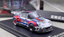 Load image into Gallery viewer, DCM 1:64 Silver RWB 964 Martini #53 Classic Sports Model Diecast Metal Car New Collection