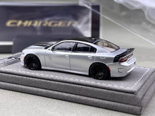 Load image into Gallery viewer, Elite 1:64 Silver Charger SRT Engine Sedan Sports Model Diecast Metal Car New Collection