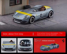 Load image into Gallery viewer, Bburago 1:64 Grey Ferrari Monza SP1 Racing Sports Model Toy Metal Car BN