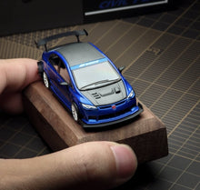 Load image into Gallery viewer, MT 1:64 Blue Carbon Civic Type R FD2 Sports Model Diecast Metal Car New Collection