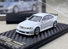 Load image into Gallery viewer, Fine 1:64 White CLK DTM Widebody Coupe Sports Model Diecast Metal Car New Collection