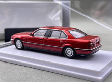 Load image into Gallery viewer, DCM 1:64 Red 1996-98 E38 L7 728il Luxury Sedan Model Diecast Metal Car New Collection