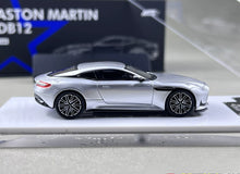 Load image into Gallery viewer, ATS 1:64 Silver Martin DB12 Coupe Sports Model Diecast Metal Car New Collection
