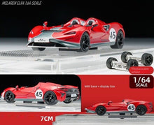 Load image into Gallery viewer, CM 1:64 Red 45 Elva Super Racing Sports Model Toy Diecast Metal Car Box
