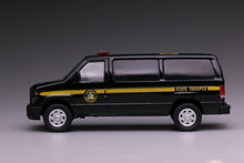 Load image into Gallery viewer, 1:64 596 Black Police E350 Super Duty Wagon Van Model Diecast Metal Car New Collection