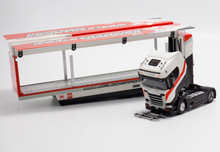 Load image into Gallery viewer, 1:64 Scania S730 World Enclosed Double Deck Truck Model Diecast Metal Car New Collection
