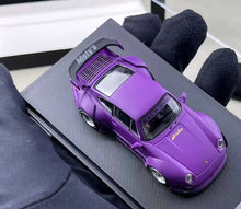 Load image into Gallery viewer, MC 1:64 Matte Purple RWB 993 Figure Sports Model Diecast Metal Car New Collection