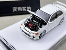 Load image into Gallery viewer, MH 1:64 White JDM Lancer Evolution EVO IV 4 Sports Model Diecast Metal Car New Collection