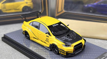 Load image into Gallery viewer, 404Error 1:64 Yellow Lancer Evolution EVO X Varis Model Diecast Resin Car New