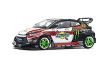 Load image into Gallery viewer, Poprace 1:64 JDM GR Yaris Pandem Racing Sports Model Diecast Metal Car New Collection