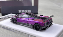 Load image into Gallery viewer, HKM 1:64 Purple Zonda 760 LH Super Racing Sports Model Diecast Metal Car New Collection