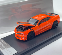 Load image into Gallery viewer, Glory 1:64 Orange Camaro Coupe Muscle Sports Model Diecast Metal Car New Collection