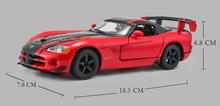 Load image into Gallery viewer, Bburago 1:24 Viper SRT10 ACR Racing Sports Model Toy Diecast Metal Car BN