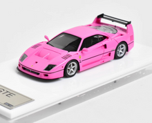 Load image into Gallery viewer, DMH 1:64 Pink 1995 F40 GTE Racing Sports Model Diecast Resin Car New Collection