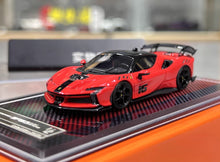 Load image into Gallery viewer, U2 1:64 Red #16 SF90XX Stradale Racing Sports Model Diecast Resin Car New Collection