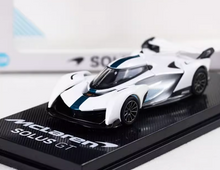 Load image into Gallery viewer, CM 1:64 White Solus GT Racing Sports Model Diecast Metal Car New Collection