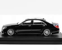 Load image into Gallery viewer, Glory 1:64 Black S65 AMG W222 Sedan Sports Model Diecast Metal Car New Collection