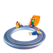 Load image into Gallery viewer, 1:64 Painted Figure Mini Model Miniature Resin Diorama Sitting Posture Man Lady