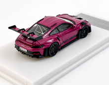 Load image into Gallery viewer, LMLF 1:64 Purple 911 992 GT3 RS Racing Sports Model Diecast Metal Car New Collection