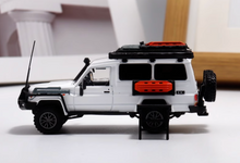 Load image into Gallery viewer, Autobots 1:64 White Land Cruiser J70 LC78 ORV SUV Model Diecast Metal Car New Collection
