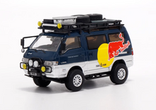 Load image into Gallery viewer, Autobots 1:64 Blue 4WD Delica L300 Camper Van Model Diecast Metal Car New Collection
