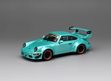 Load image into Gallery viewer, CM 1:64 Green 964 RWB Widebody Racing Sports Model Diecast Metal Car New