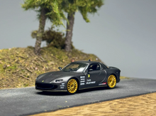 Load image into Gallery viewer, Minigt 1:64 Black Carbon RX-7 Sports Model Diecast Metal Car New Collection