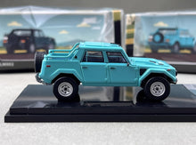 Load image into Gallery viewer, Shadow 1:64 Blue LM002 V12 LSUV Pickup Truck Model Diecast Metal Car New Collection