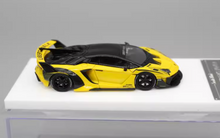 Load image into Gallery viewer, ScaleMini 1:64 Yellow Aventador LP700-4 LBWK EVO GT Model Diecast Resin Car