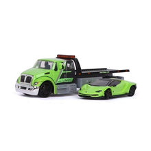 Load image into Gallery viewer, Maisto 1:64 Ramp Tow Flatbed Trailer Truck Model Toy Diecast Metal Car BN