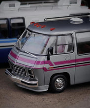 Load image into Gallery viewer, MK 1:64 Pink APA GMC Motor Home Road Trip RV Van Model Diecast Resin Car New Collection