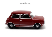 Load image into Gallery viewer, 1:76 Red 1975 Austin Mini GT Sports Model Diecast Metal Car New Collection