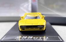 Load image into Gallery viewer, HM 1:64 Yellow 288 GTO Racing Sports Classic Model Diecast Metal Car New Collection