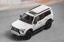 Load image into Gallery viewer, GCD 1:64 White Lexus GX550 J250 ORV SUV Sports Model Diecast Metal Car New Collection