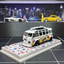 Load image into Gallery viewer, 1:64 Flame VW T1 Mini Van Bus Camper Kombi Sports Model Diecast Metal Car New