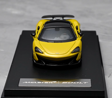 Load image into Gallery viewer, LCD 1:64 Yellow Mclaren 600LT Racing Sports Model Diecast Metal Car New Collection