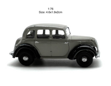 Load image into Gallery viewer, OXFORD 1:76 Gray Morris Eight E Sedan Classic Model Diecast Metal Car New Collection
