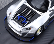 Load image into Gallery viewer, RM 1:64 Silver S2000 Convertible Widebody Sports Model Diecast Metal Car New Collection