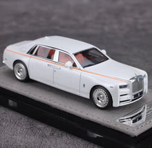 Load image into Gallery viewer, HH 1:64 White Phantom 8 Extended Wheelbase Sports Model Diecast Resin Car New Collection
