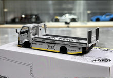 Load image into Gallery viewer, MT 1:64 Gray AF H300 Flatbed Trailer Tow Truck Model Diecast Metal Car New Collection