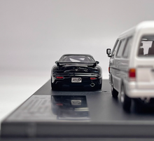 Load image into Gallery viewer, 1:64 JDM Comic Initial D RX7 FD Support Van Sports Model Diecast Metal Car New