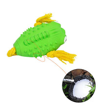 Load image into Gallery viewer, Dog Squeaky Toys Chew Puppy Rubber Rope Toy Durable Aggressive Chewers Pet Fish