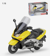 Load image into Gallery viewer, WELLY 1:18 2001 XP500 TMAX Racing Sports Model Diecast Metal Motorcycle