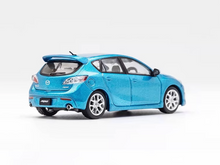 Load image into Gallery viewer, GCD 1:64 Blue MPS Mazda 3 Hatchback Sports Model Diecast Metal Car BN