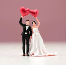Load image into Gallery viewer, 1:64 Painted Figure Model Miniature Resin Diorama Wedding Couple Bride Groom Toy